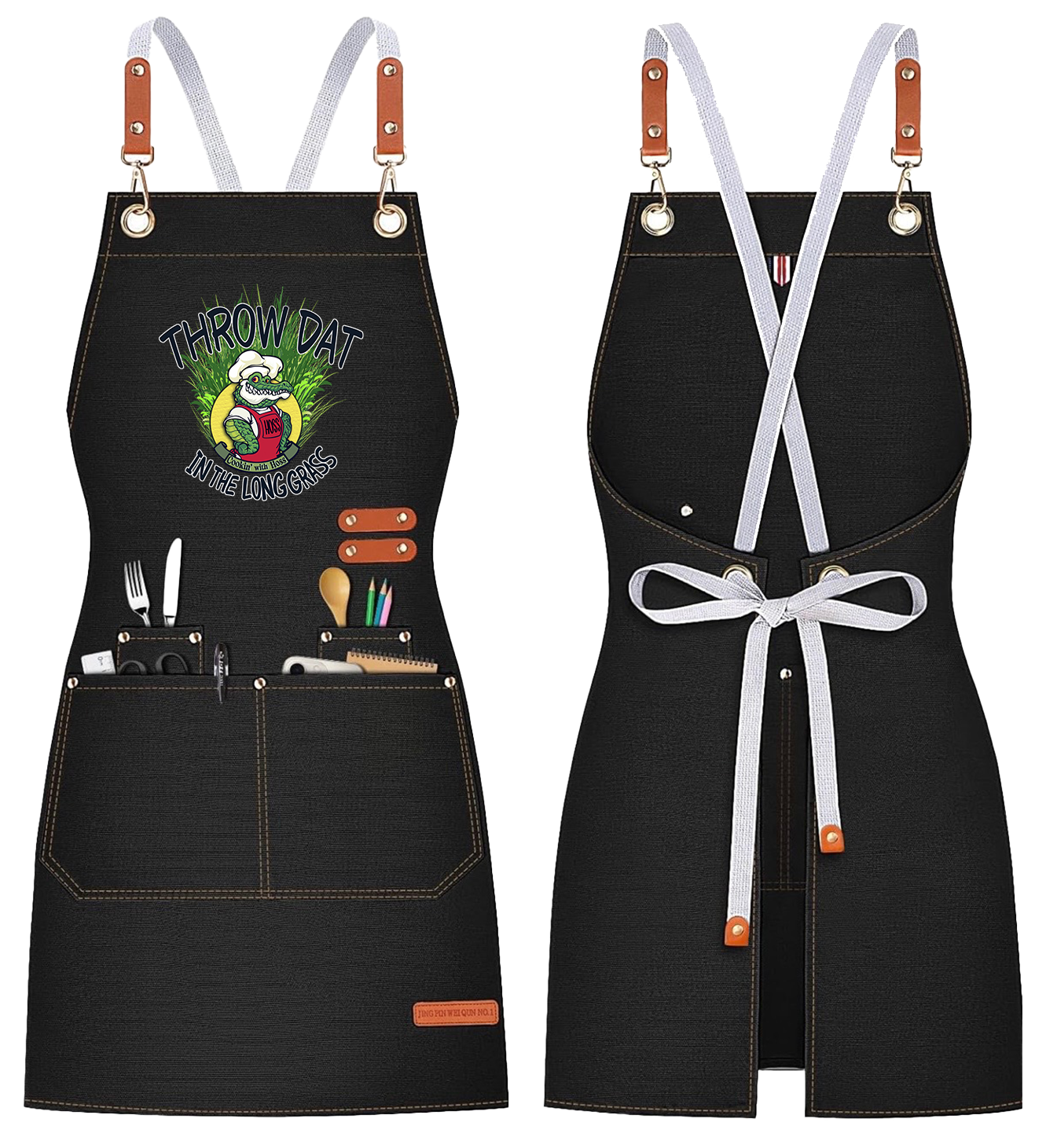 HOSS Alligator Apron