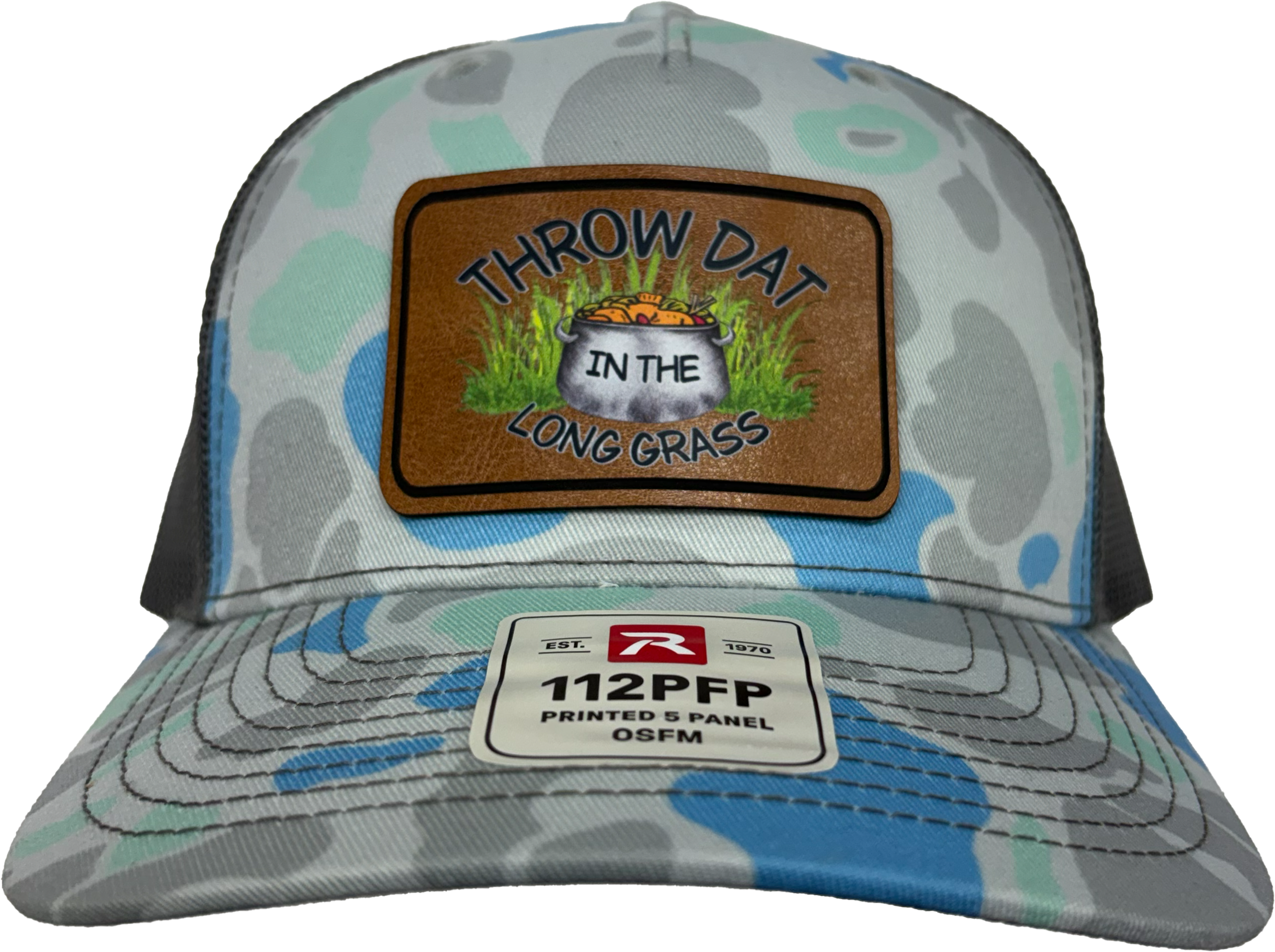 Camo Long Grass Hat