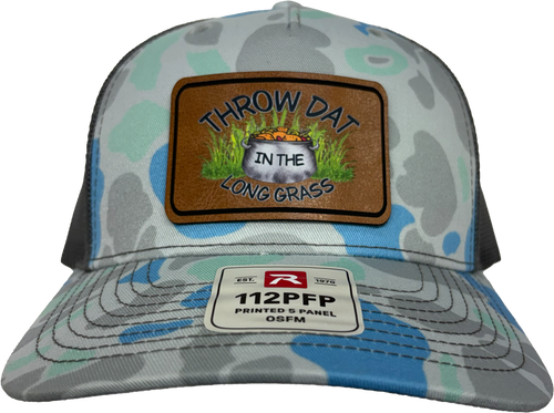 Camo Long Grass Hat