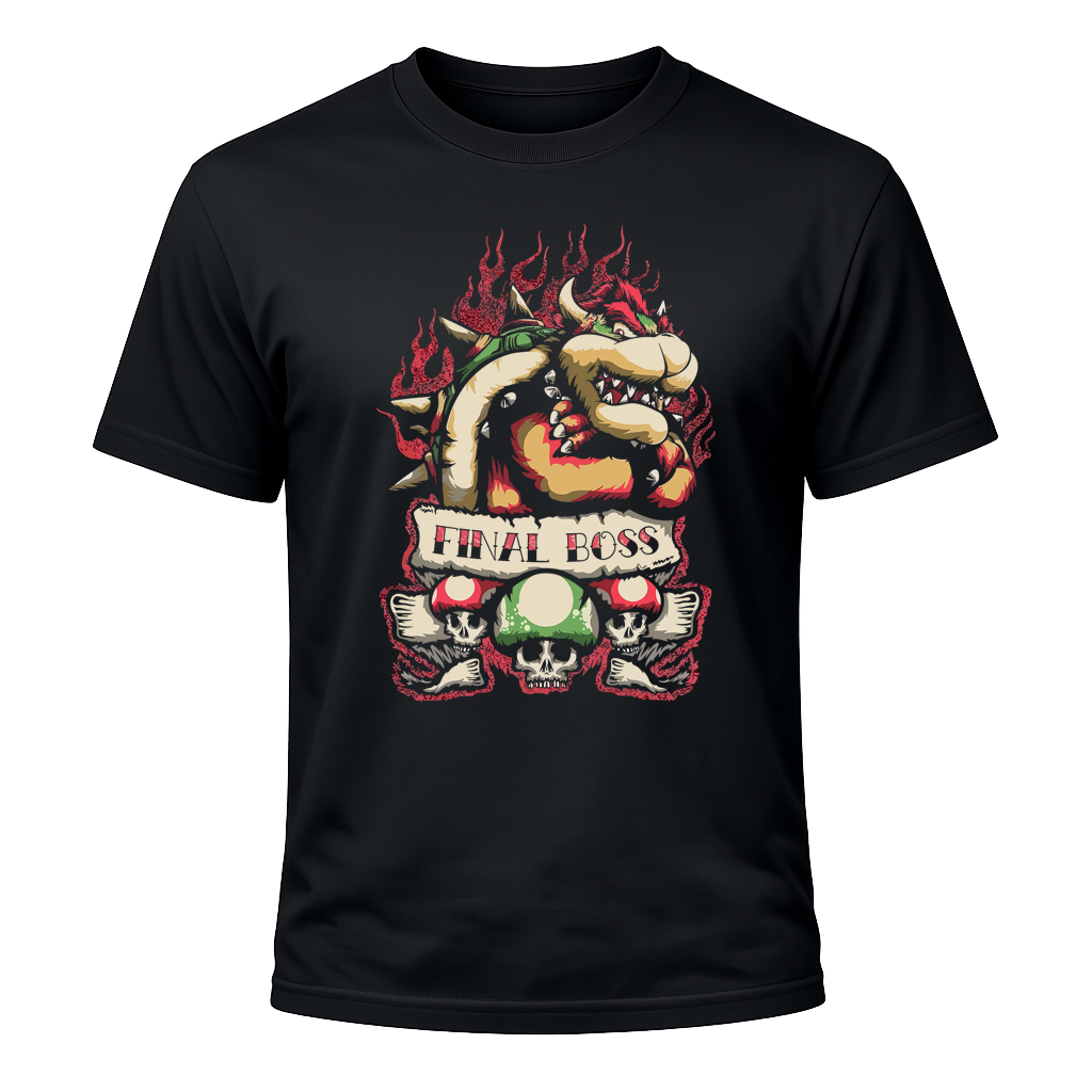 Short Sleeve T-Shirt Bowser