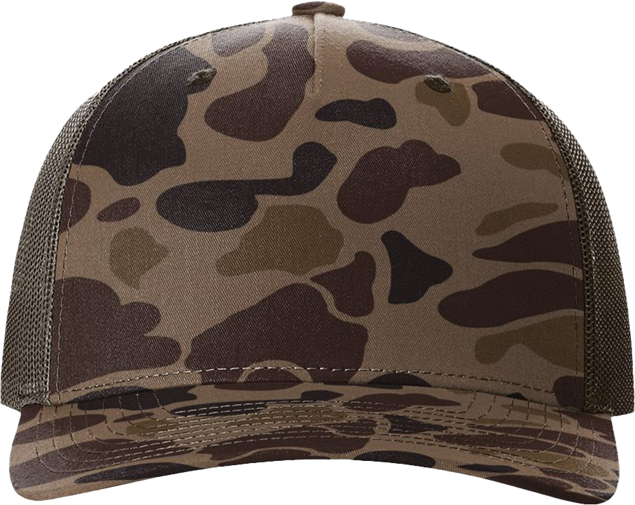 Camo Long Grass Hat