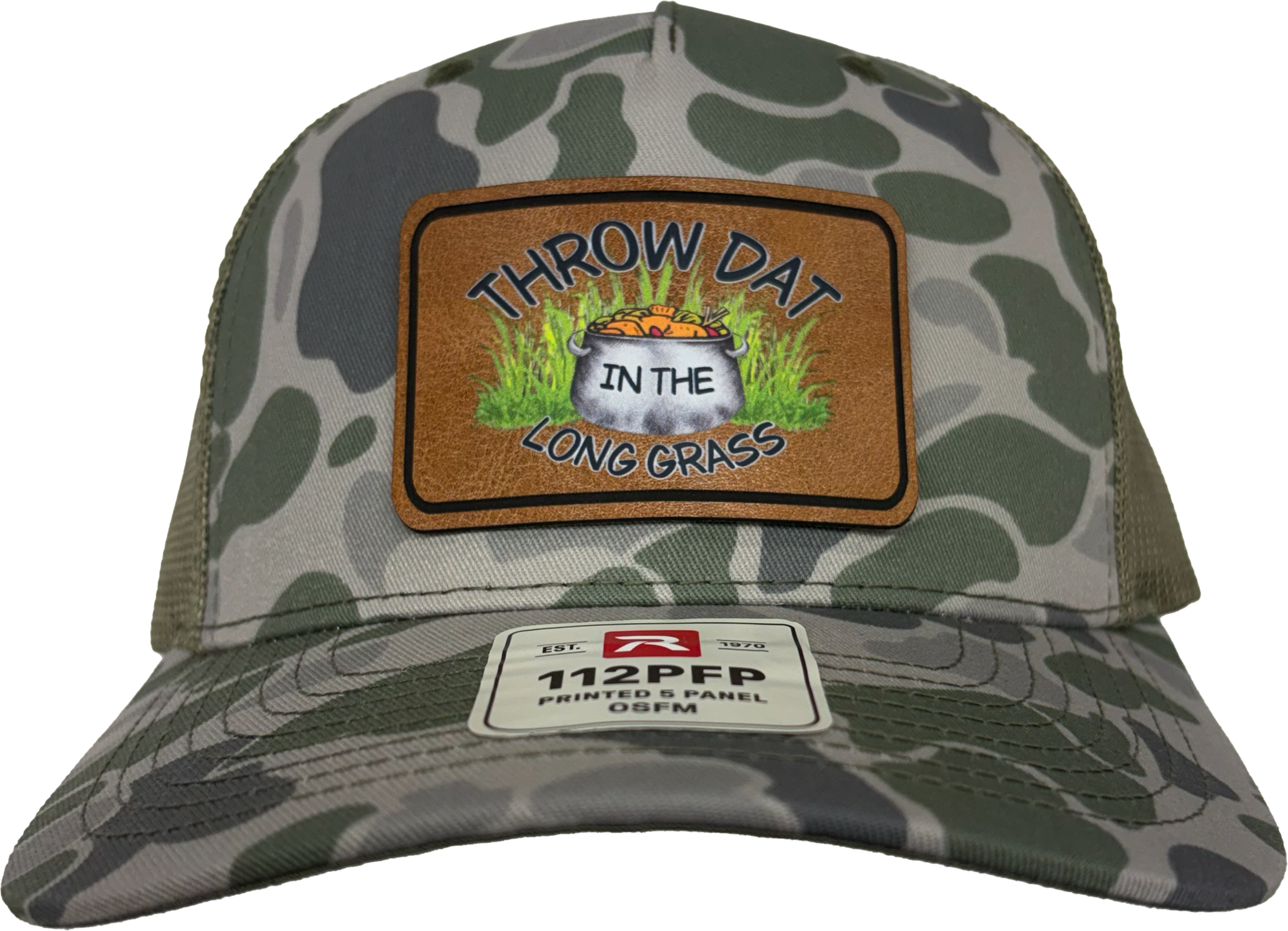 Camo Long Grass Hat