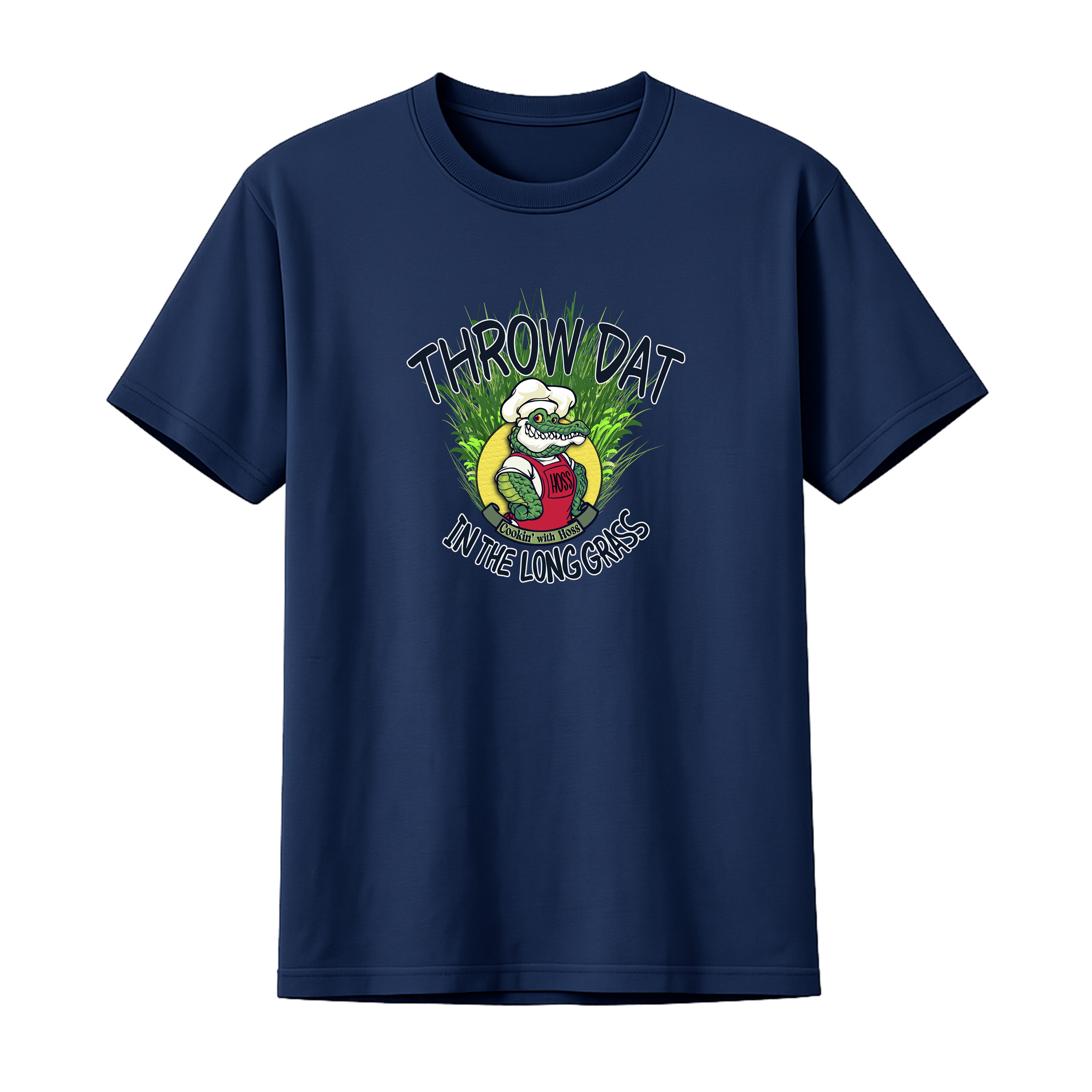 Cajun Cooking With Hoss Alligator Shirt