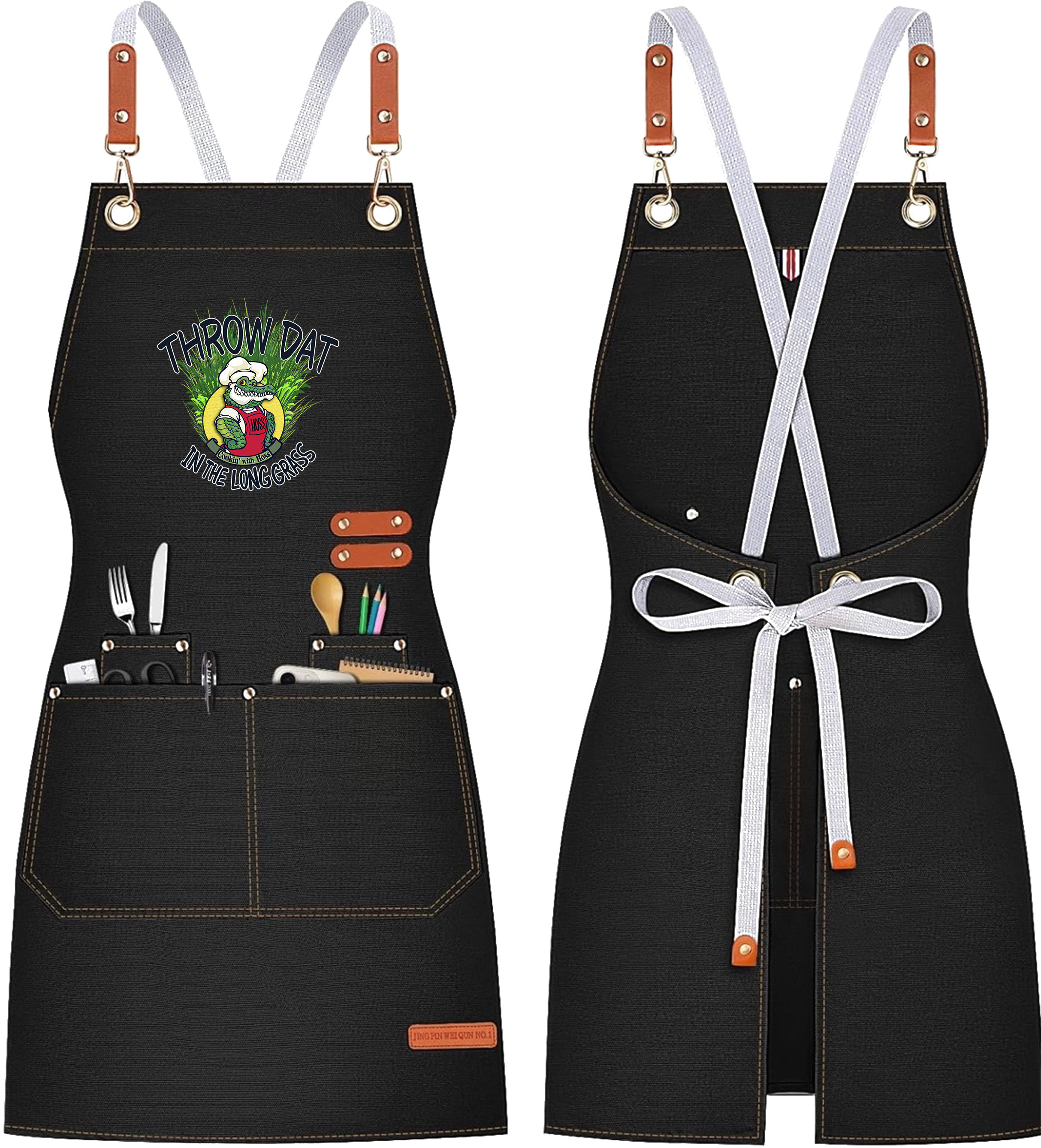 HOSS Alligator Apron