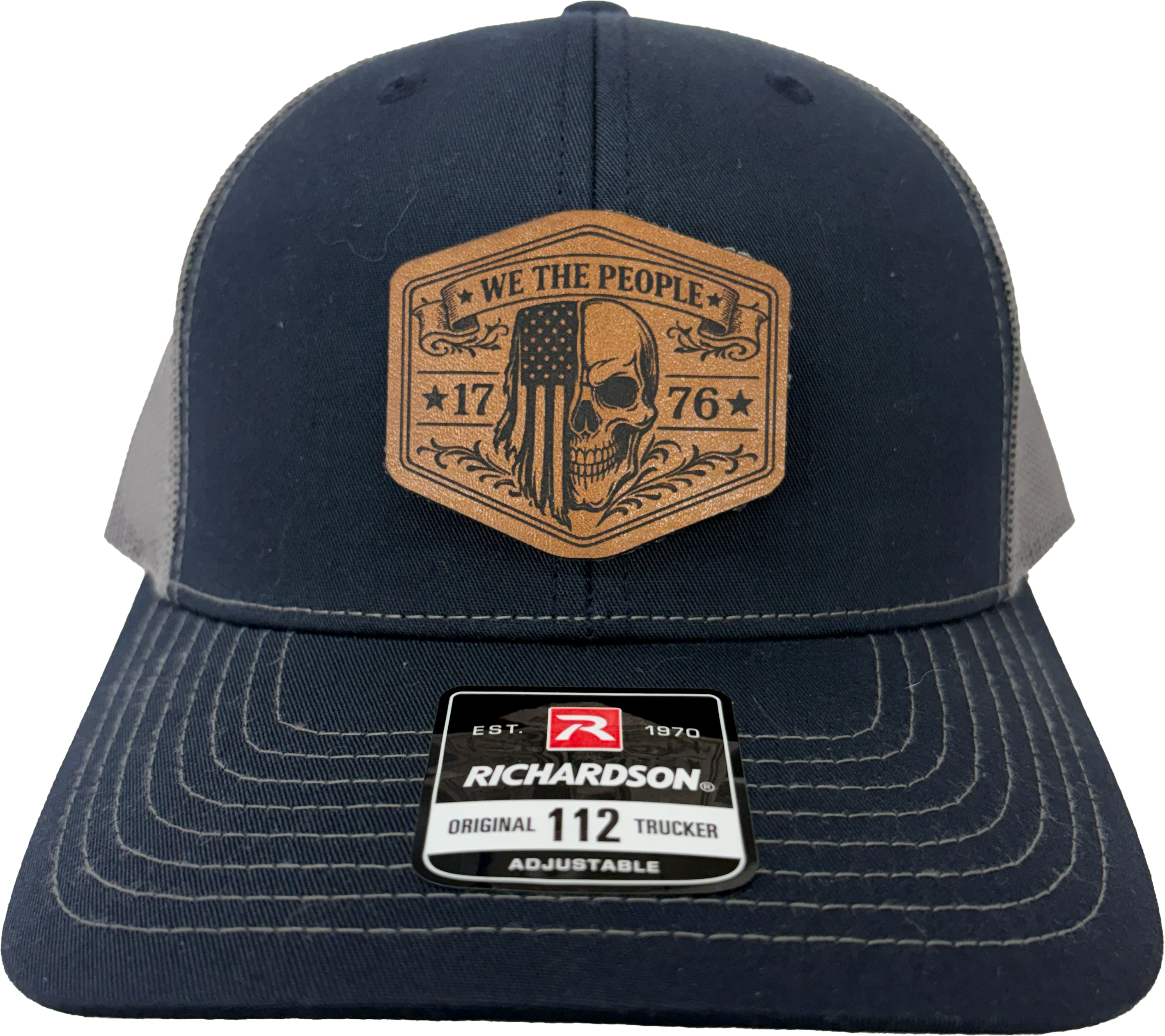 We The People Flag Skull Hat